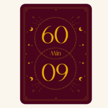 Pack de 60 Minutos tarot