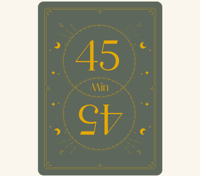 Promoción especial 45 minutos de tarot