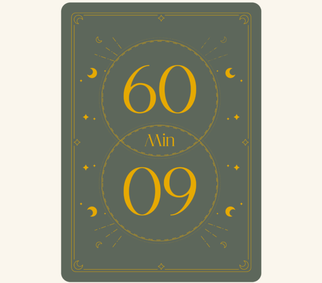 Promoción especial tarot 60 minutos