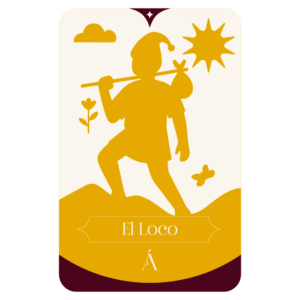 carta el loco en el tarot