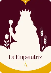 carta la emperatriz en el tarot