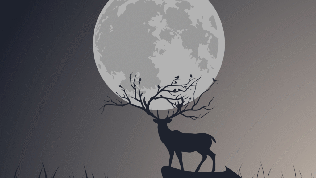 La luna de ciervo y su significado espiritual