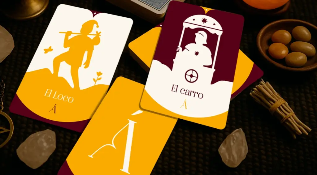 Combinación entre el Loco y el Carro en el tarot.
