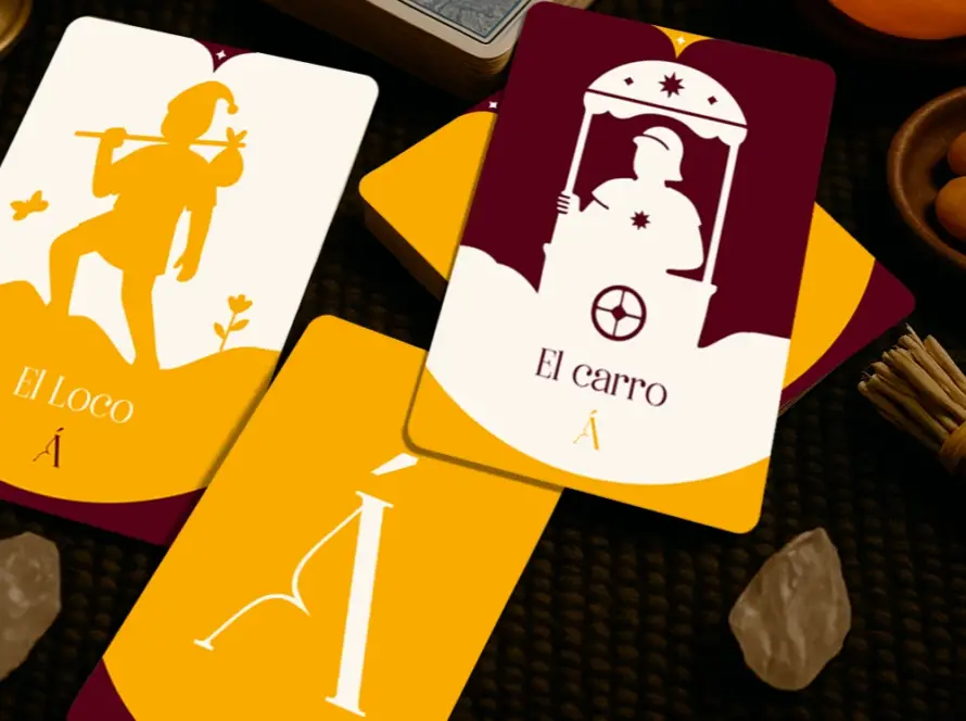 Combinación entre el Loco y el Carro en el tarot.