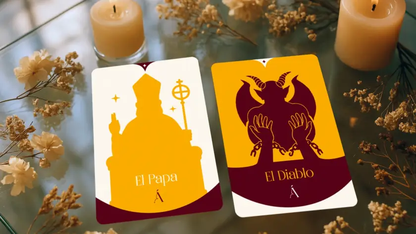 Combinación del Papa y el Diablo