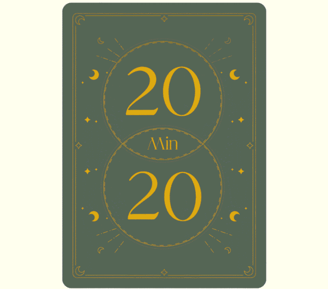 promo tarot 20 minutos