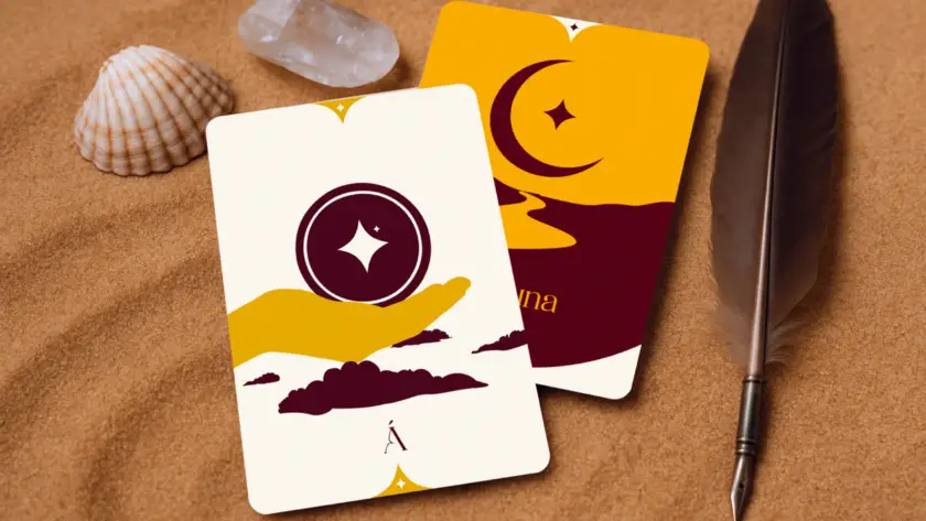 la luna y el as de oros