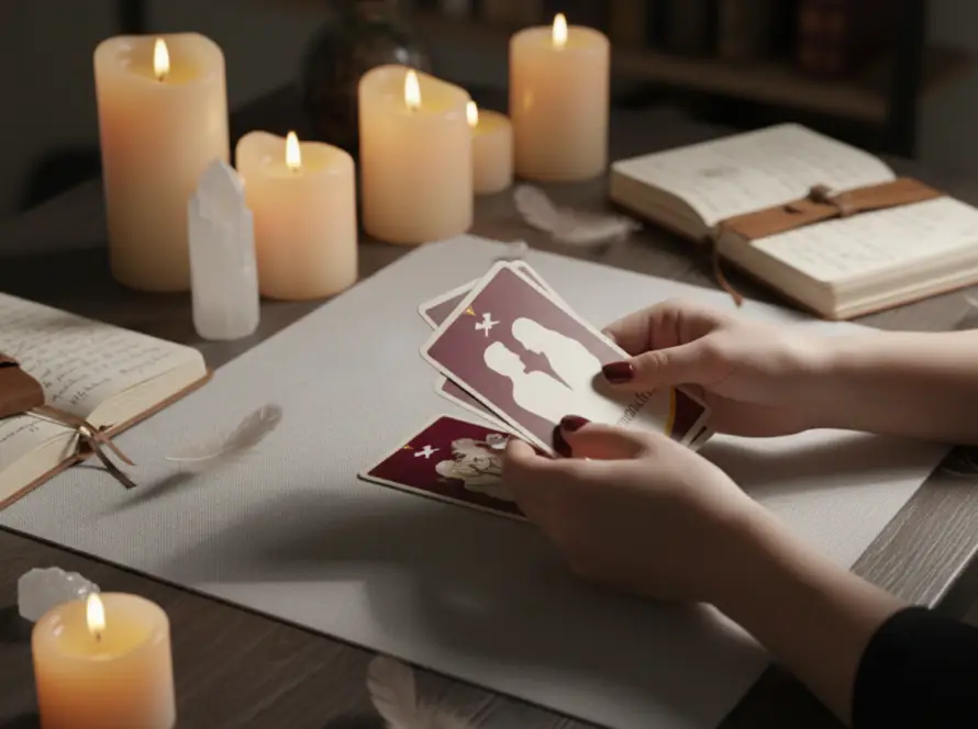 ¿Qué significa cuando se repite una carta en diferentes tiradas de tarot?