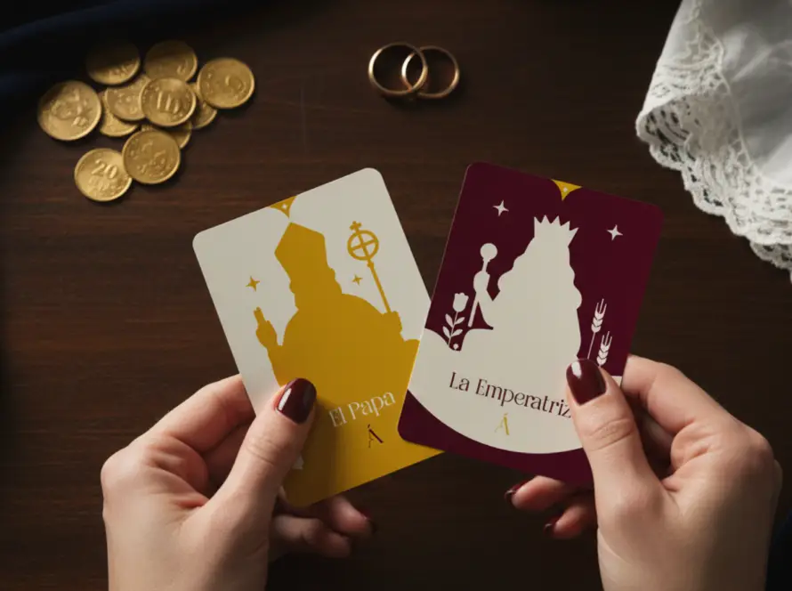 ¿Qué cartas anuncian matrimonio o una unión real?