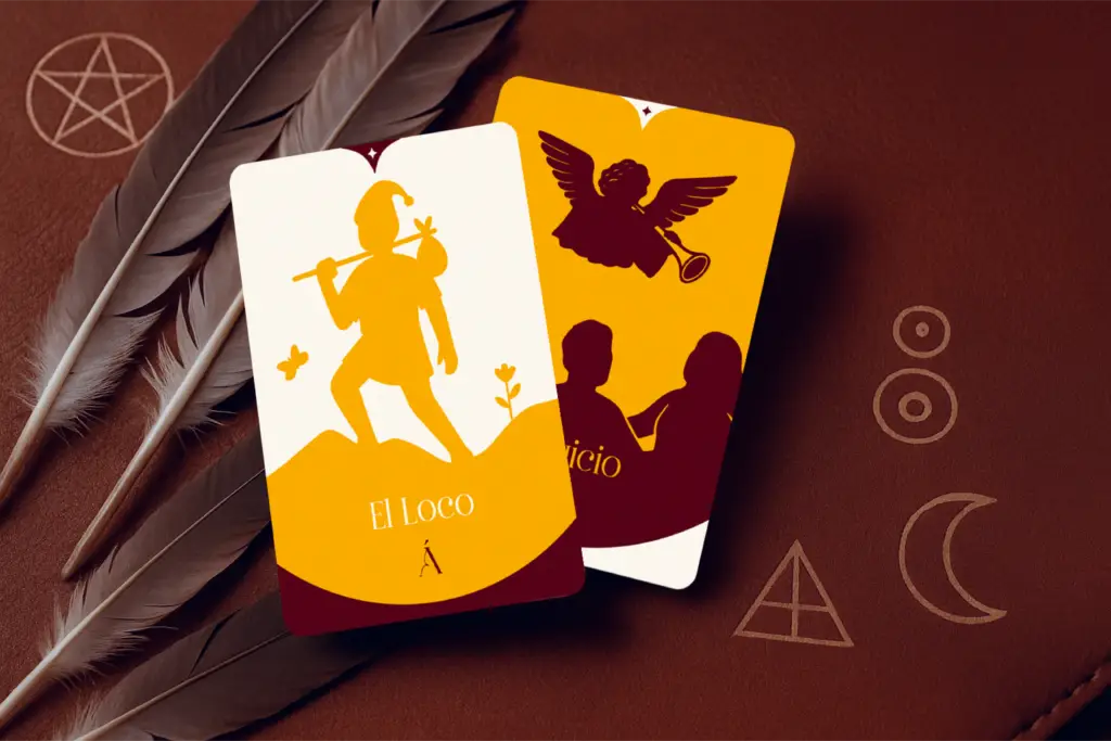 Combinación de El Loco y El Juicio en el Tarot