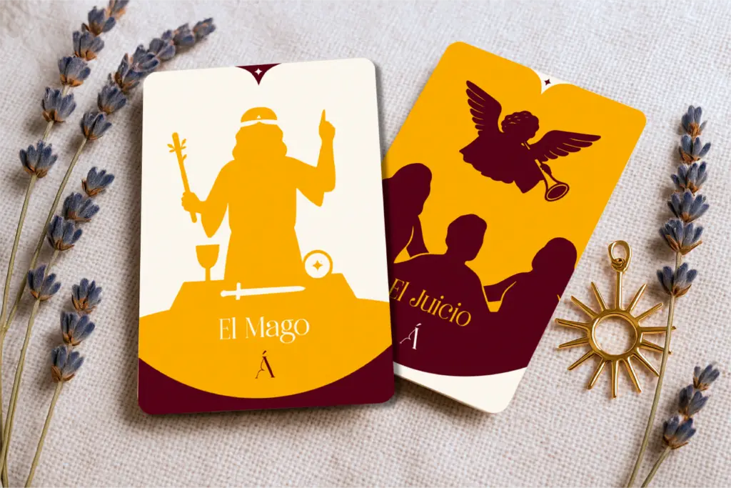 Combinación de El Mago y El Juicio en el Tarot