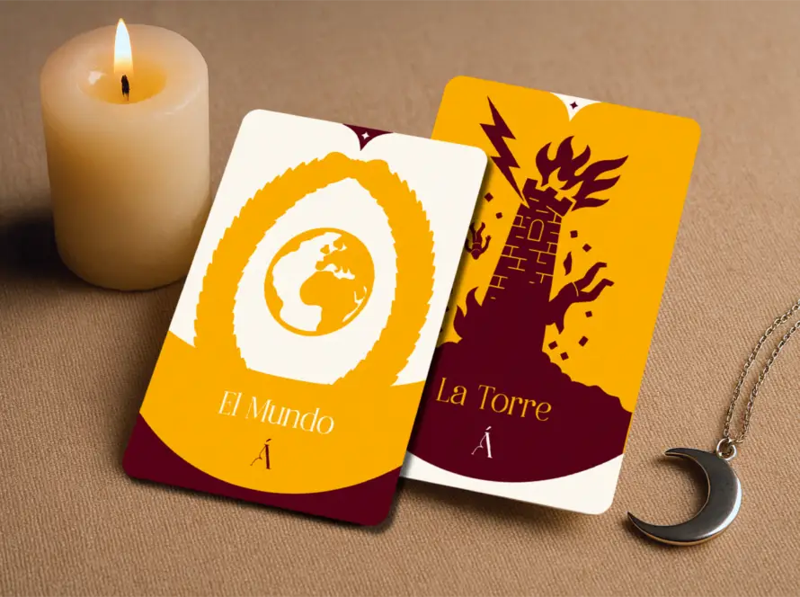 Combinación de La Torre y El Mundo en el Tarot