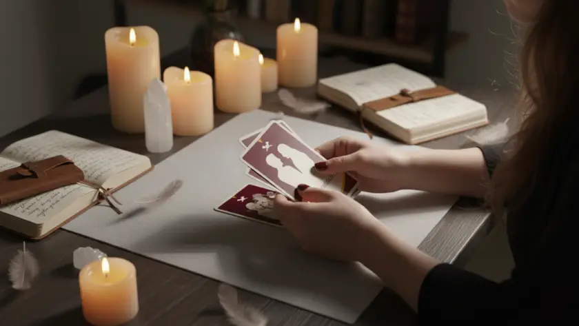 Combinaciones más frecuentes en lecturas del tarot del amor