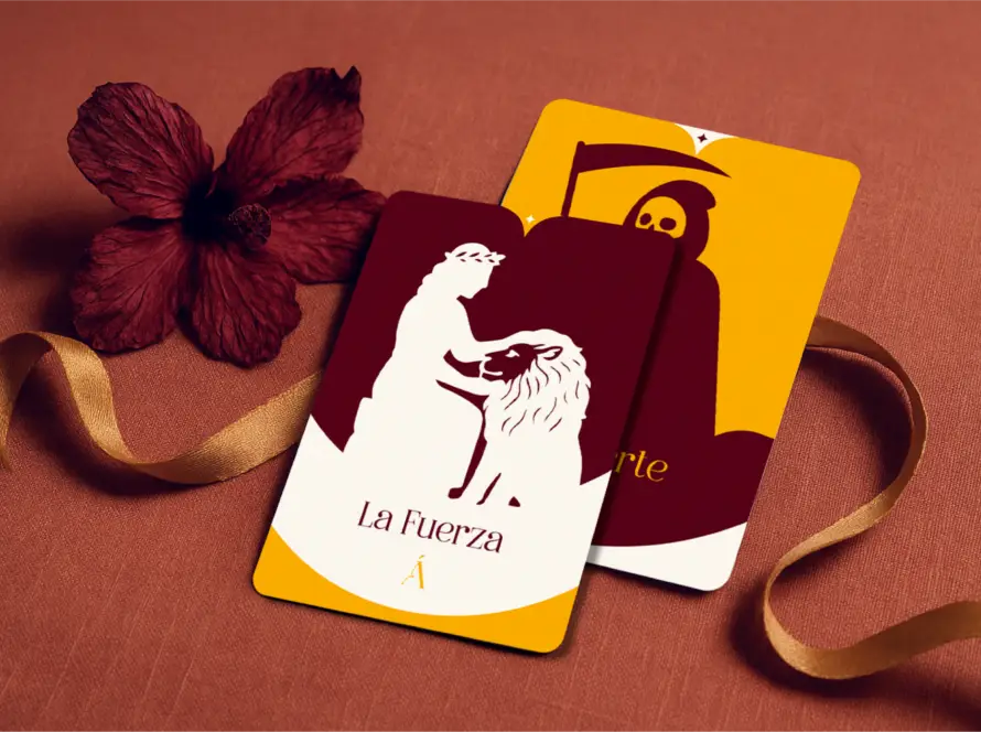 Combinación entre La Fuerza y La Muerte en el Tarot