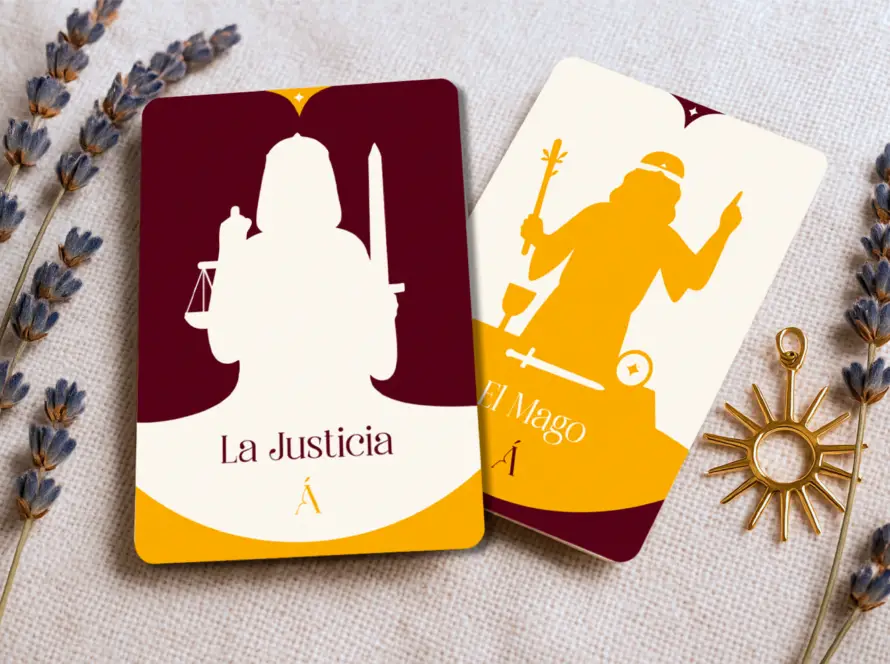 Combinación de La Justicia y El Mago en el Tarot