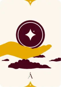 Carta del tarot As de oros