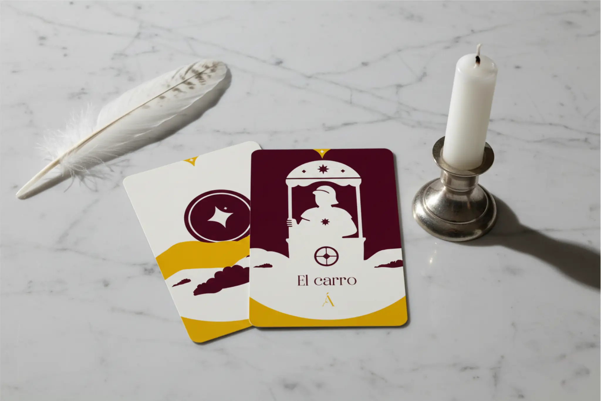 Combinación entre El As de Oros y EL Carro en el Tarot