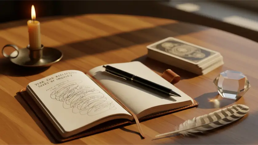 Preguntas poderosas para tu lectura de tarot de fin de año (y las que es mejor no hacer)