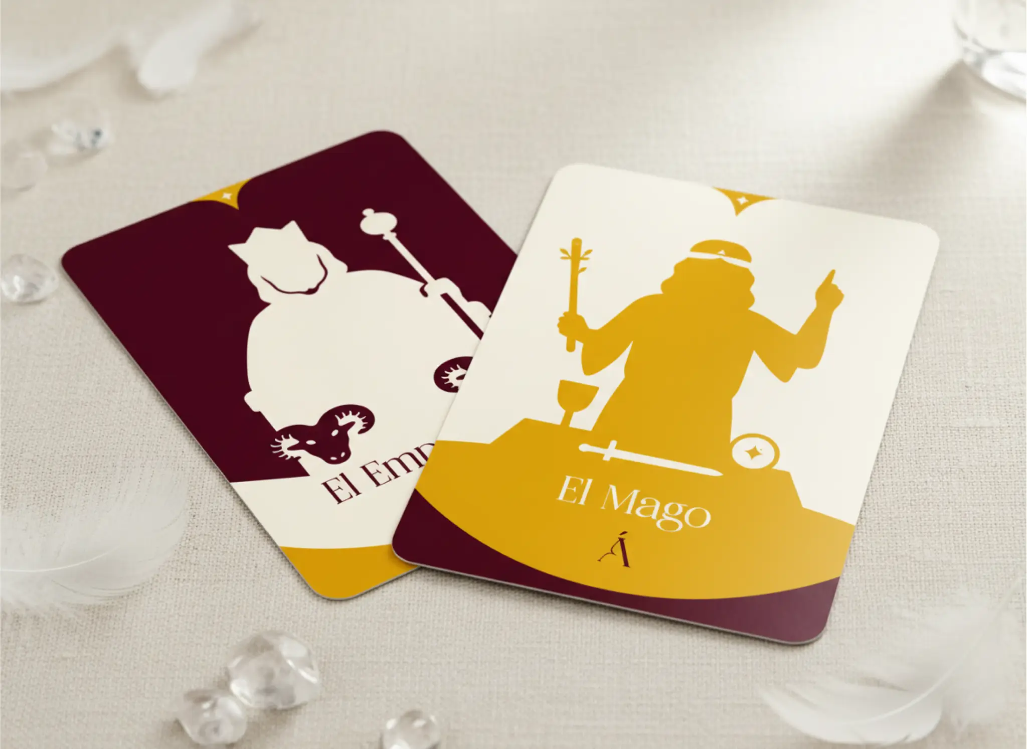 Combinación de El Mago y El Emperador en el Tarot