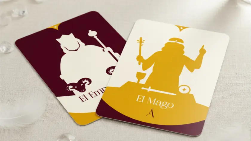 Combinación de El Mago y El Emperador en el Tarot