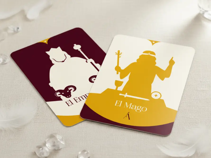 Combinación de El Mago y El Emperador en el Tarot