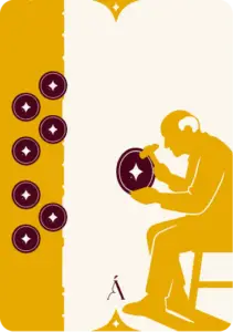 8 de oros en el tarot