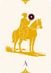 caballo de oros en el tarot