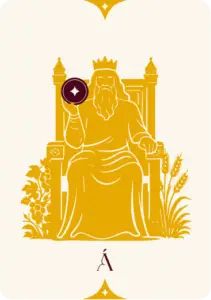 rey de oros en el tarot