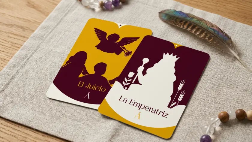 Combinación entre La Emperatriz y El Juicio en el Tarot