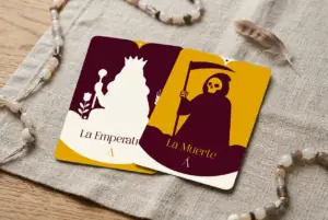 Combinación entre La Emperatriz y La Muerte en el Tarot