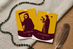 Combinación entre El Ermitaño y La Muerte en el Tarot