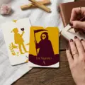 Sota de Copas y La Muerte en el Tarot