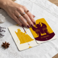 Reina de Espadas y El Diablo en el Tarot